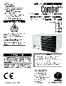 Roberts Gorden Patio Heater CTCU 11 owners manual user guide