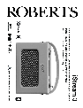 Roberts Radio Radio iStream owners manual user guide