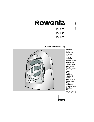 Rowenta Fan HA 425 owners manual user guide