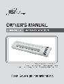 Royal Sovereign Laminator NB-1900N owners manual user guide