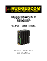 RuggedCom Switch RS900GP owners manual user guide
