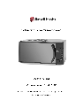 Russell Hobbs Microwave Oven RHM1714B owners manual user guide