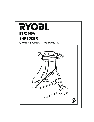 Ryobi Paper Shredder ESR2400A owners manual user guide