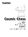 Saitek Games chess owners manual user guide
