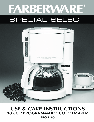 Salton Coffeemaker FSCM100 owners manual user guide