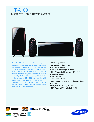Samsung Home Theater System HT-A100 owners manual user guide