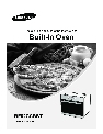 Samsung Oven BF62CCBST owners manual user guide