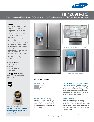 Samsung Refrigerator RF4289HARS owners manual user guide