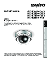 Sanyo Security Camera VDC-HD3100/HD3100P owners manual user guide