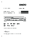 Sanyo VCR VWM-900 owners manual user guide