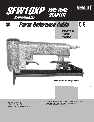 Senco Staple Gun YK0398 owners manual user guide