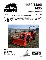 Servis-Rhino Compact Loader 1480 owners manual user guide