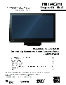 Sharp Flat Panel Television LB-1085 owners manual user guide