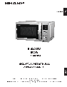 Sharp Microwave Oven R-622STM owners manual user guide