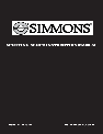 Simmons Optics Hunting Equipment 71-2060 owners manual user guide