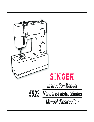 Singer Sewing Machine 5523 owners manual user guide