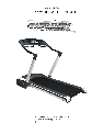 Smooth Fitness Treadmill 2 owners manual user guide