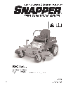 Snapper Lawn Mower 500Z owners manual user guide