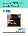 Snom Server 4S owners manual user guide