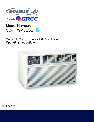 Soleus Air Air Conditioner SG-TTW-10ESE owners manual user guide