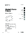Sony Digital Photo Frame DPF-A710/A700 owners manual user guide