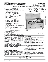 Southbend Convection Oven 460AA-3G owners manual user guide