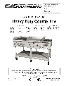 Southbend Griddle HDC-24 owners manual user guide