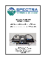 Spectra Watermakers Water System MPC-5000 owners manual user guide