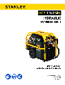 Stanley Black & Decker Portable Generator HP TWIN8 owners manual user guide