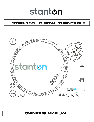 Stanton Turntable STR8-150 owners manual user guide