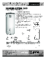 State Industries Water Heater SCGSS00107 owners manual user guide