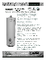 State Industries Water Heater SMGSS00108 owners manual user guide