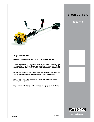Stiga Brush Cutter SB 52 PRO owners manual user guide
