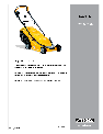 Stiga Lawn Mower 41 EL owners manual user guide