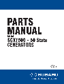 Subaru Welding System SGX7500 owners manual user guide