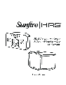 Sunfire Portable Speaker HRS-SAT4 owners manual user guide