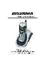 Sylvania Cordless Telephone STC590 owners manual user guide