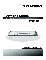 Sylvania DVD Recorder DVR90DE owners manual user guide
