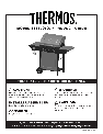 Thermos Gas Grill 461320507 owners manual user guide