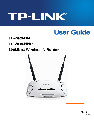 TP-Link Network Router 4.1.1 1910011002 owners manual user guide