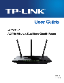 TP-Link Network Router C7 owners manual user guide