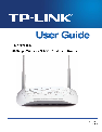 TP-Link Network Router TD-W8961ND owners manual user guide