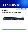 TP-Link Network Router TL-ER6120 owners manual user guide