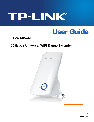 TP-Link Network Router TL-WA854RE owners manual user guide