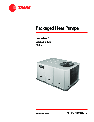 Trane Heat Pump WSC060-120 owners manual user guide
