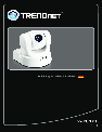 TRENDnet Security Camera TVIP612P owners manual user guide