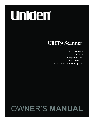 Uniden Photo Scanner UBCT9 owners manual user guide