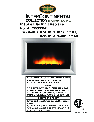 Vermont Casting Indoor Fireplace ICVCTK01 owners manual user guide