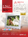ViewSonic Digital Photo Frame DPX 100WH owners manual user guide