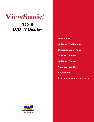ViewSonic Flat Panel Television VA702b17 owners manual user guide